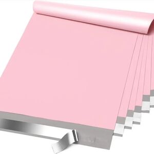 Pink Poly Mailers 14.5 X 19 Inch, 15 Pack, Non-Padded